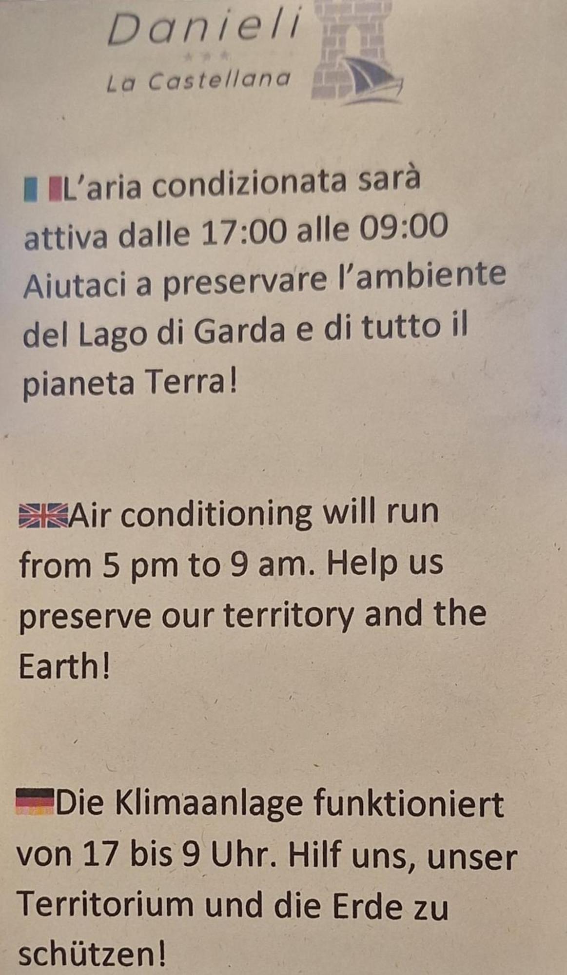 Hotel Danieli La Castellana lago di Garda Brenzone sul Garda Esterno foto